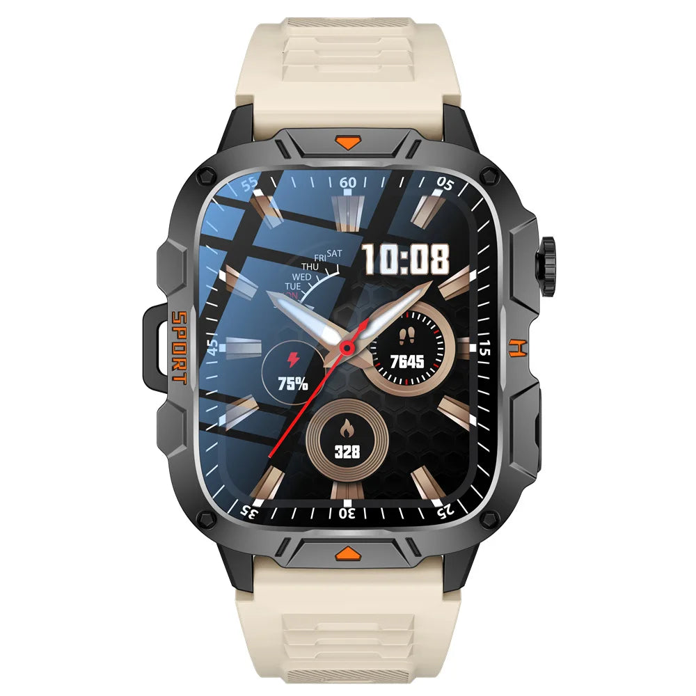 ⌚ StormFit Pro Smartwatch™ – Outdoor GPS & LED Flashlight ⚡