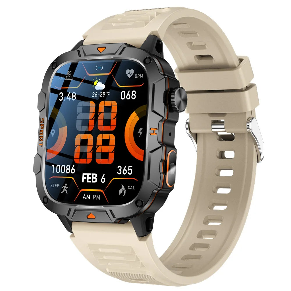 ⌚ StormFit Pro Smartwatch™ – Outdoor GPS & LED Flashlight ⚡