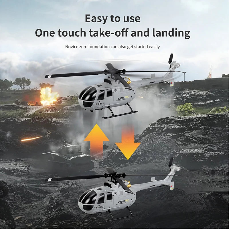 AeroBlade RC Helicopter™ – Ultra Stable 4CH Flight Control ⚡
