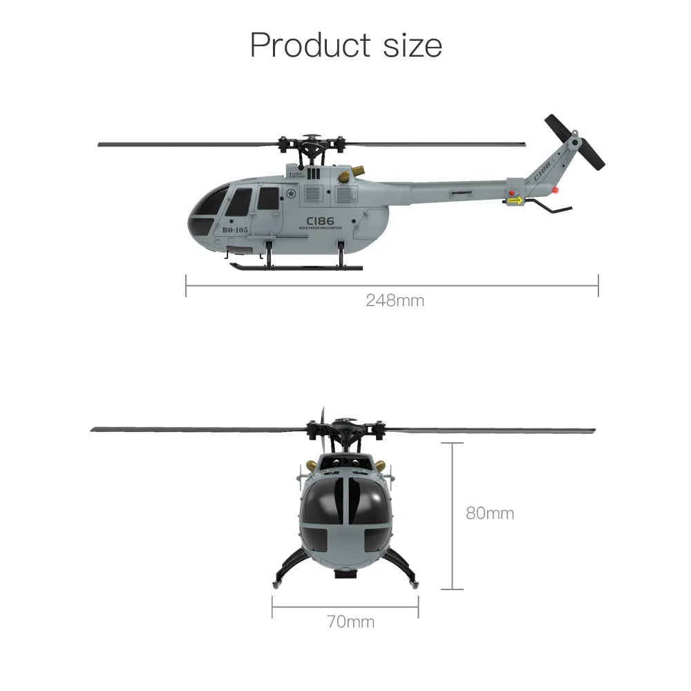 AeroBlade RC Helicopter™ – Ultra Stable 4CH Flight Control ⚡