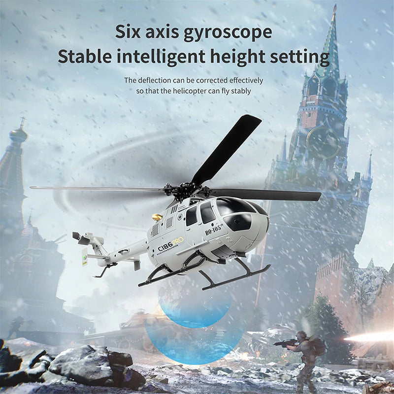AeroBlade RC Helicopter™ – Ultra Stable 4CH Flight Control ⚡